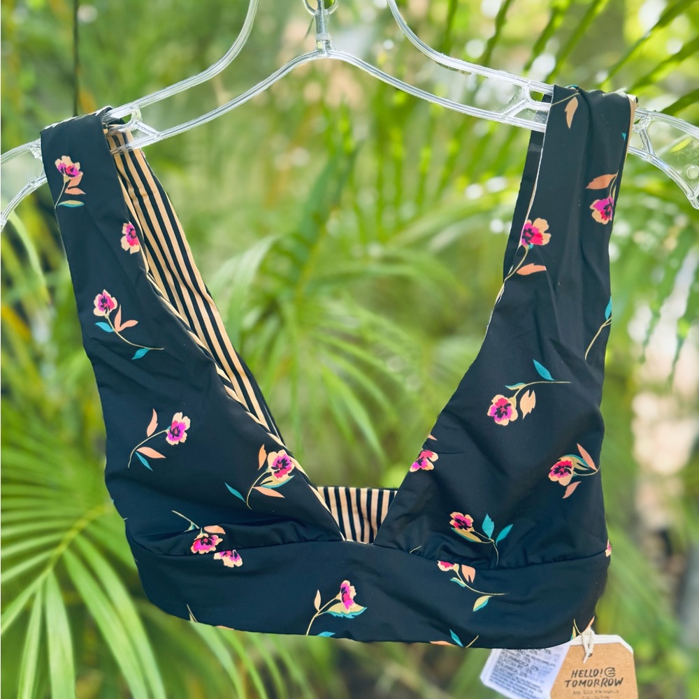 BILLABONG 🌴 GOLDEN SHORE PLUNGE BIKINI TOP